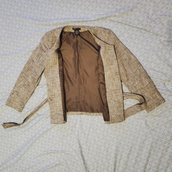 New York & Company Tie front blazer - Picture 2 of 8